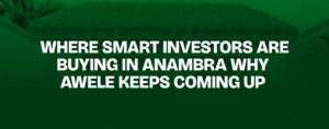 Read more about the article Where Smart Investors Are Buying in Anambra — Why Awele Keeps Coming Up